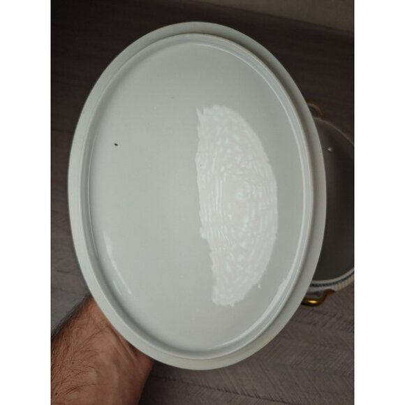 Vintage Noritake Savoy Covered Vegetable Bowl Tureen Casserole Serving Dish - Picture 9 of 10